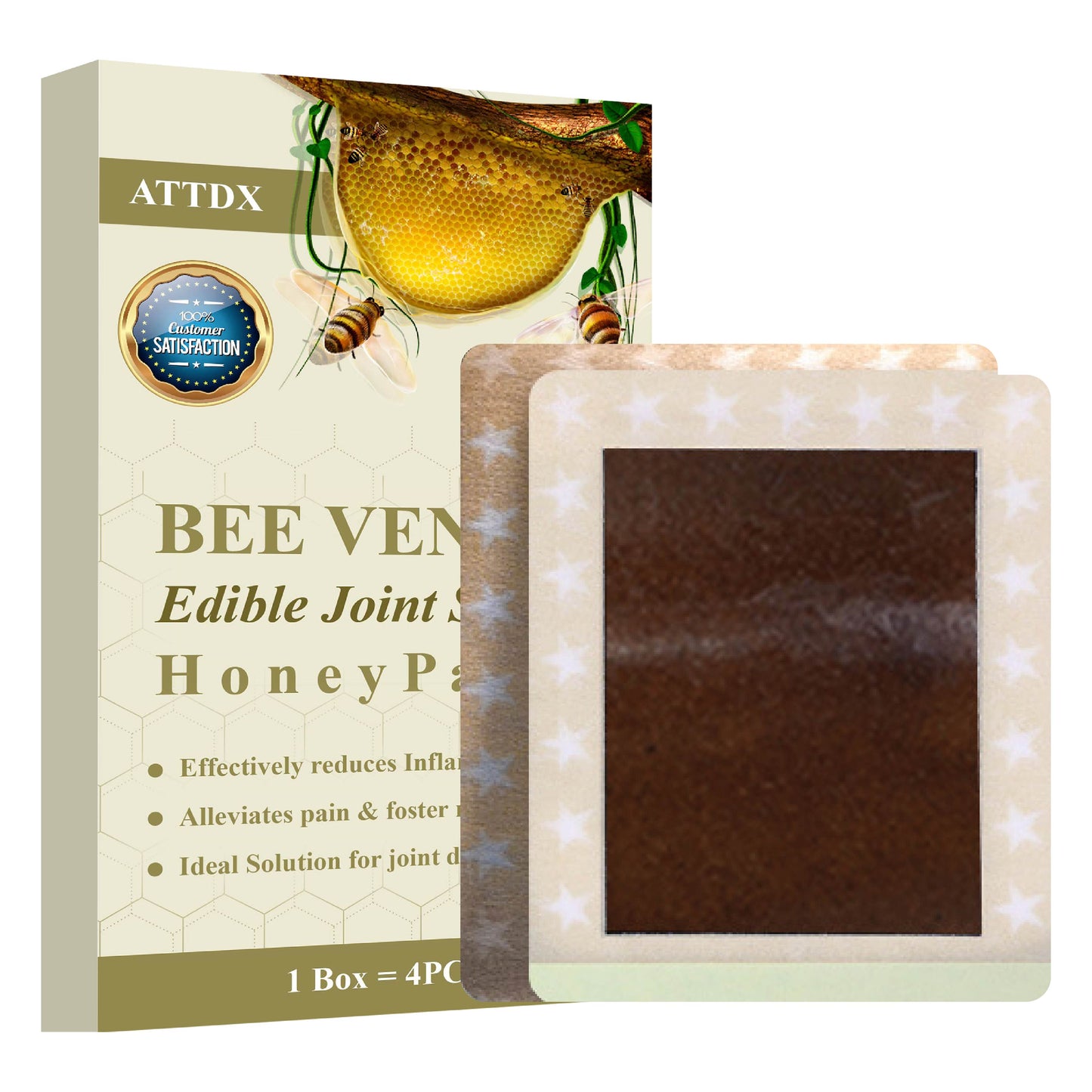 Bee Venom Edible JointSoothe Honey Patch