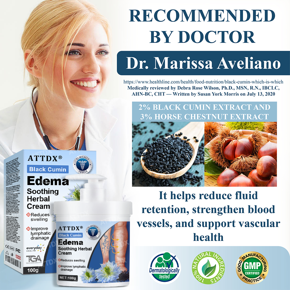 ATTDX® Black Cumin Edema Soothing Herbal Cream