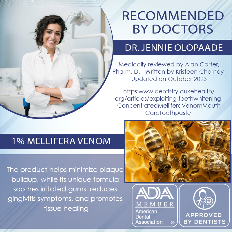ATTDX™ Concentrated Mellifera Venom Mouth Care Toothpaste