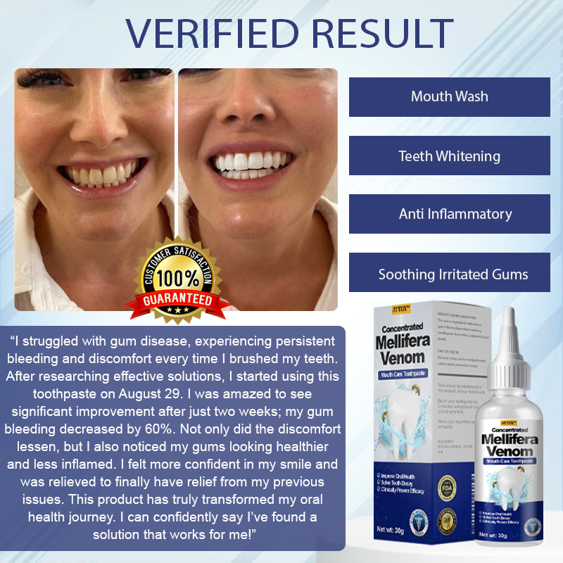 ATTDX™ Concentrated Mellifera Venom Mouth Care Toothpaste