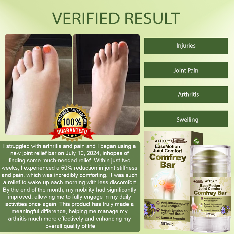 ATTDX™ EaseMotion Joint Comfort Comfrey Bar