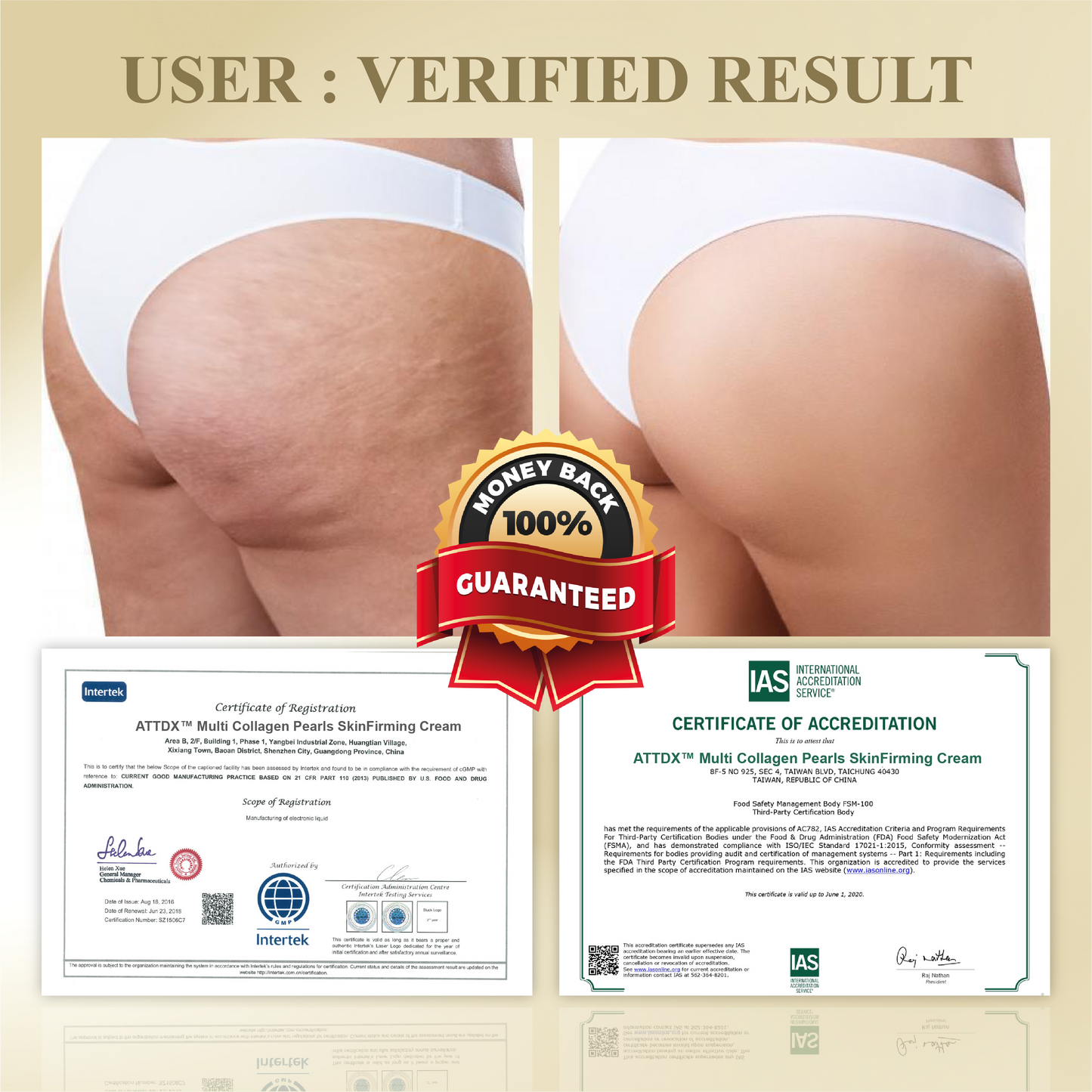 ATTDX™ Multi Collagen Pearls SkinFirming Cream