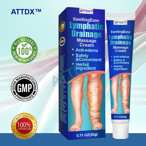 ATTDX™ SwellingEase Lymphatic Drainage Massage Cream