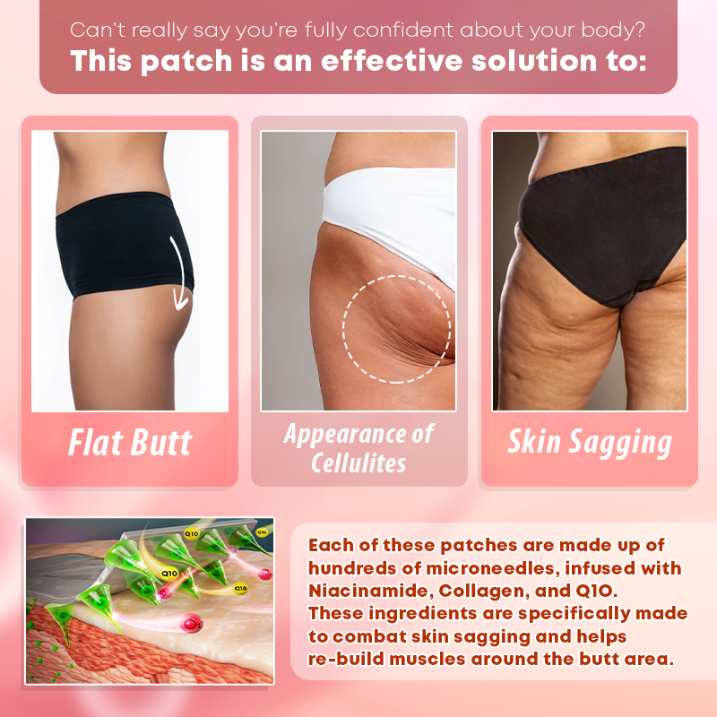 CelluRepair Microneedle ButtLifting Patch
