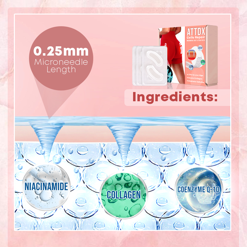 CelluRepair Microneedle ButtLifting Patch