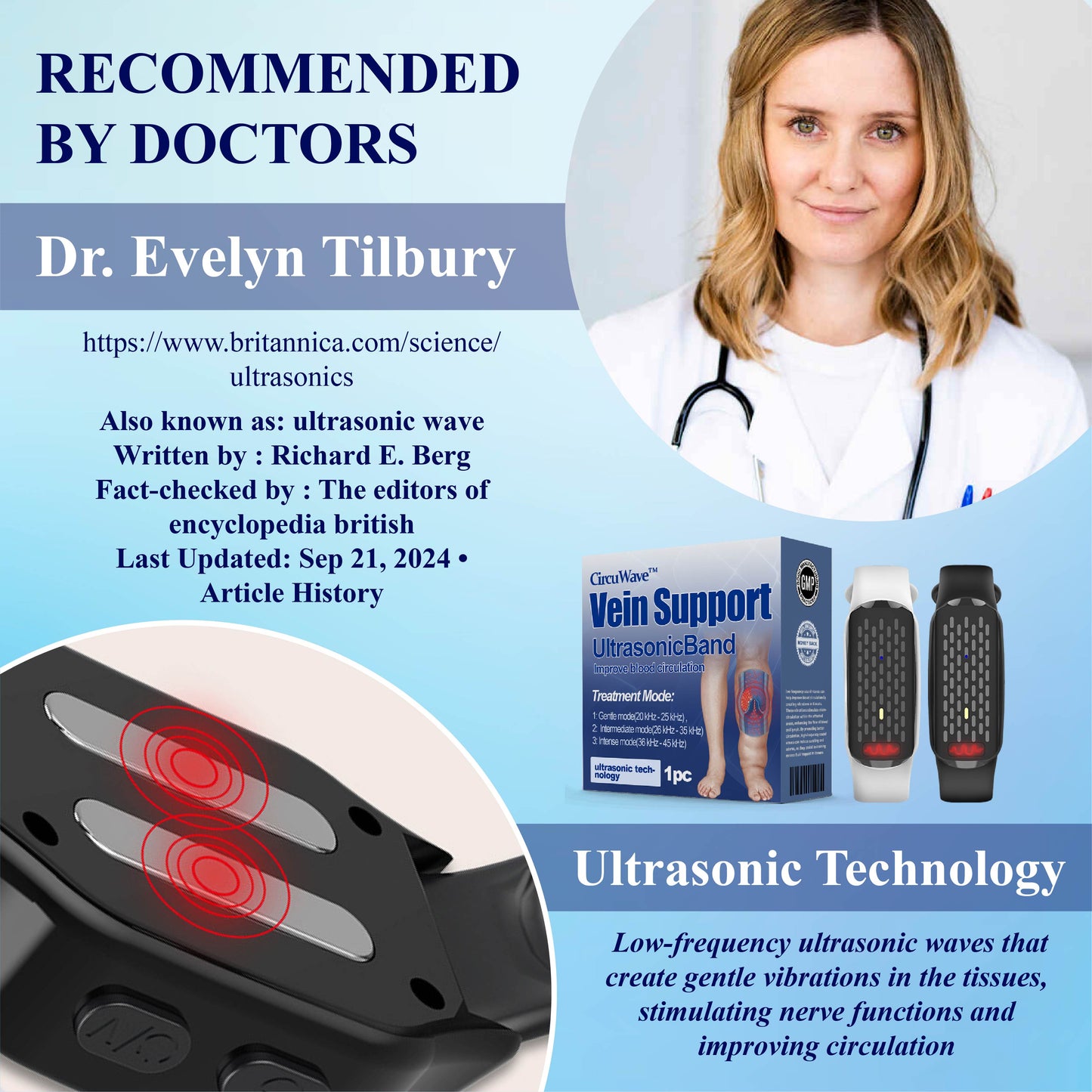 CircuWave™ Vein Support UltrasonicBand