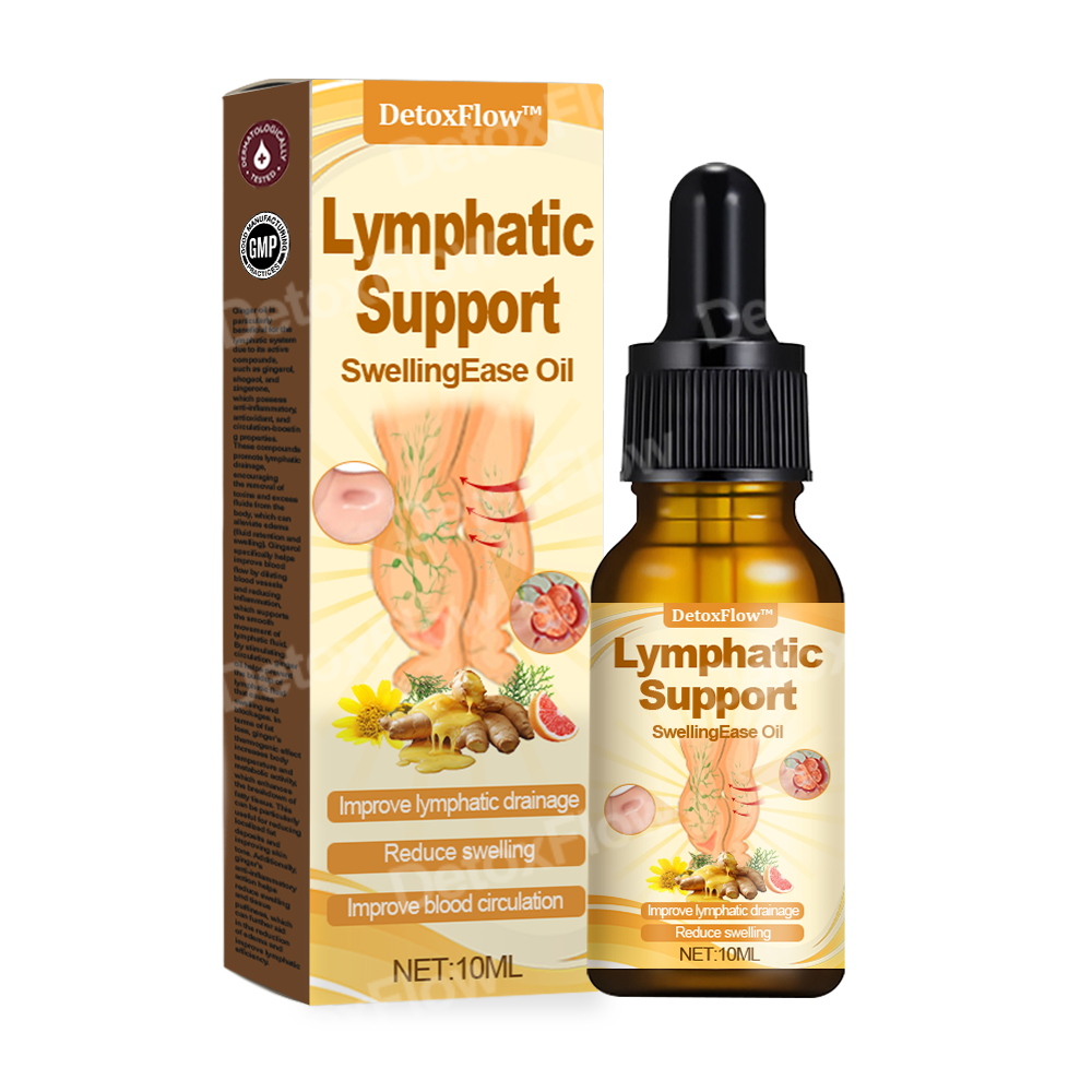 DetoxFlow™ Lymphatic Support SwellingEase Oil