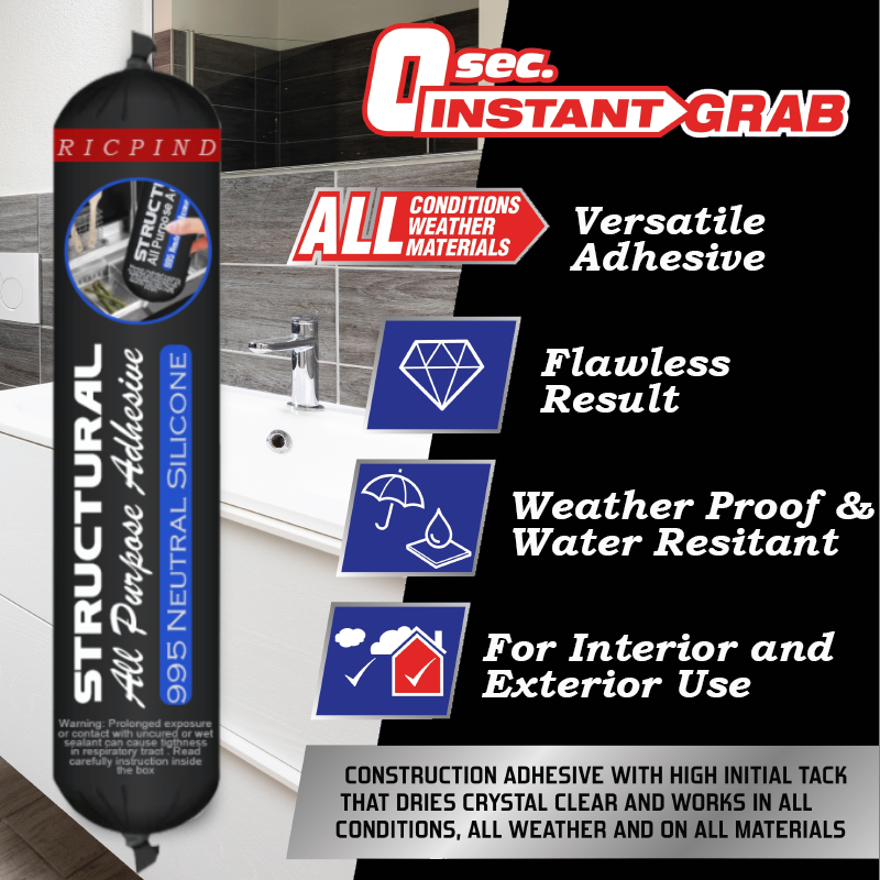 All-Purpose 995 Neutral Silicone Structural Adhesive