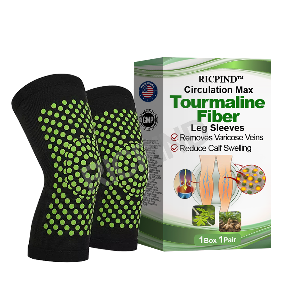 RICPIND™ Circulation Max Tourmaline Fiber Leg Sleeves