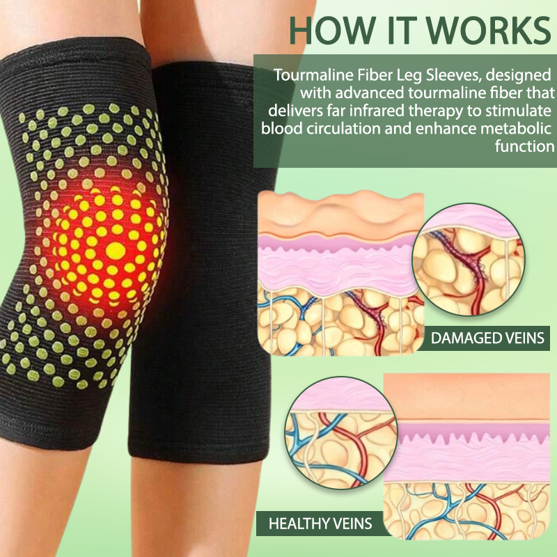 RICPIND™ Circulation Max Tourmaline Fiber Leg Sleeves