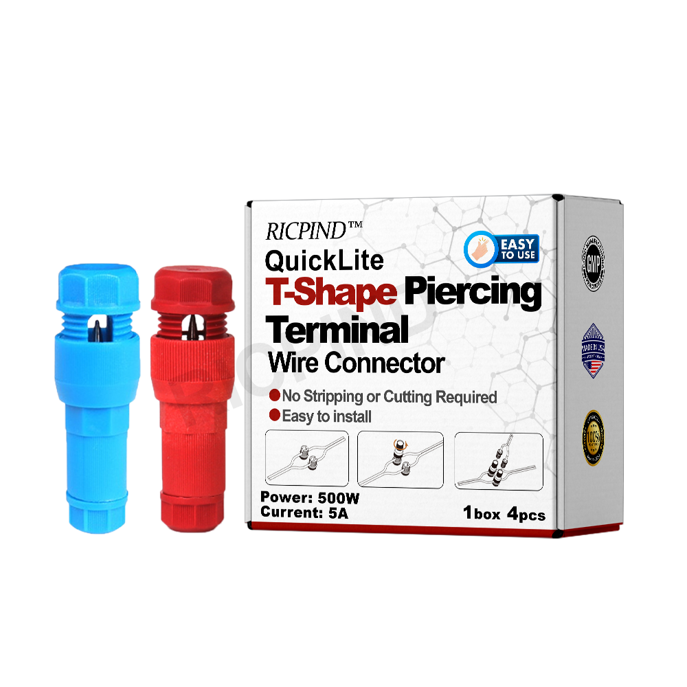 RICPIND™ QuickLite T-Shape Piercing Terminal Wire Connector