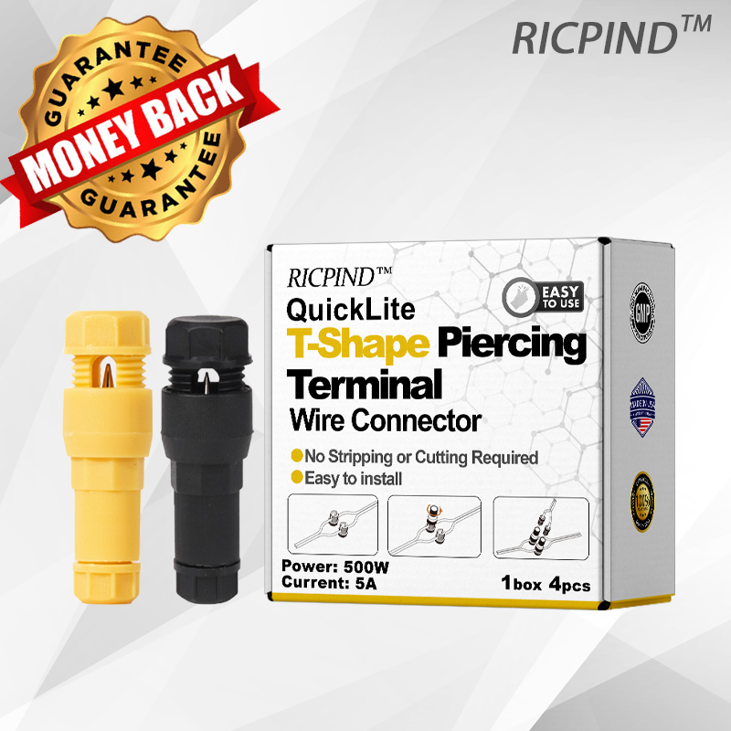 RICPIND™ QuickLite T-Shape Piercing Terminal Wire Connector