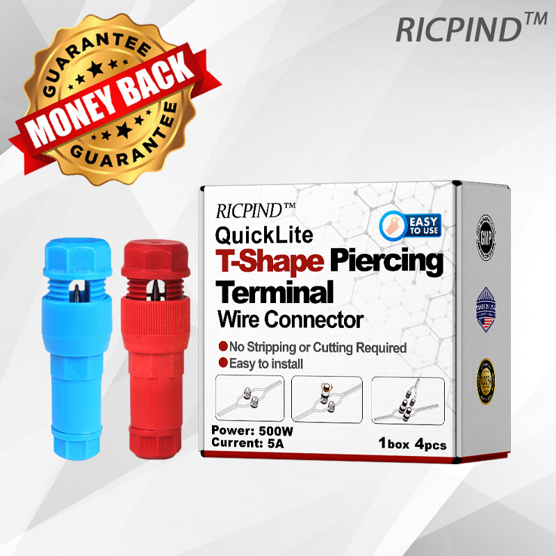 RICPIND™ QuickLite T-Shape Piercing Terminal Wire Connector