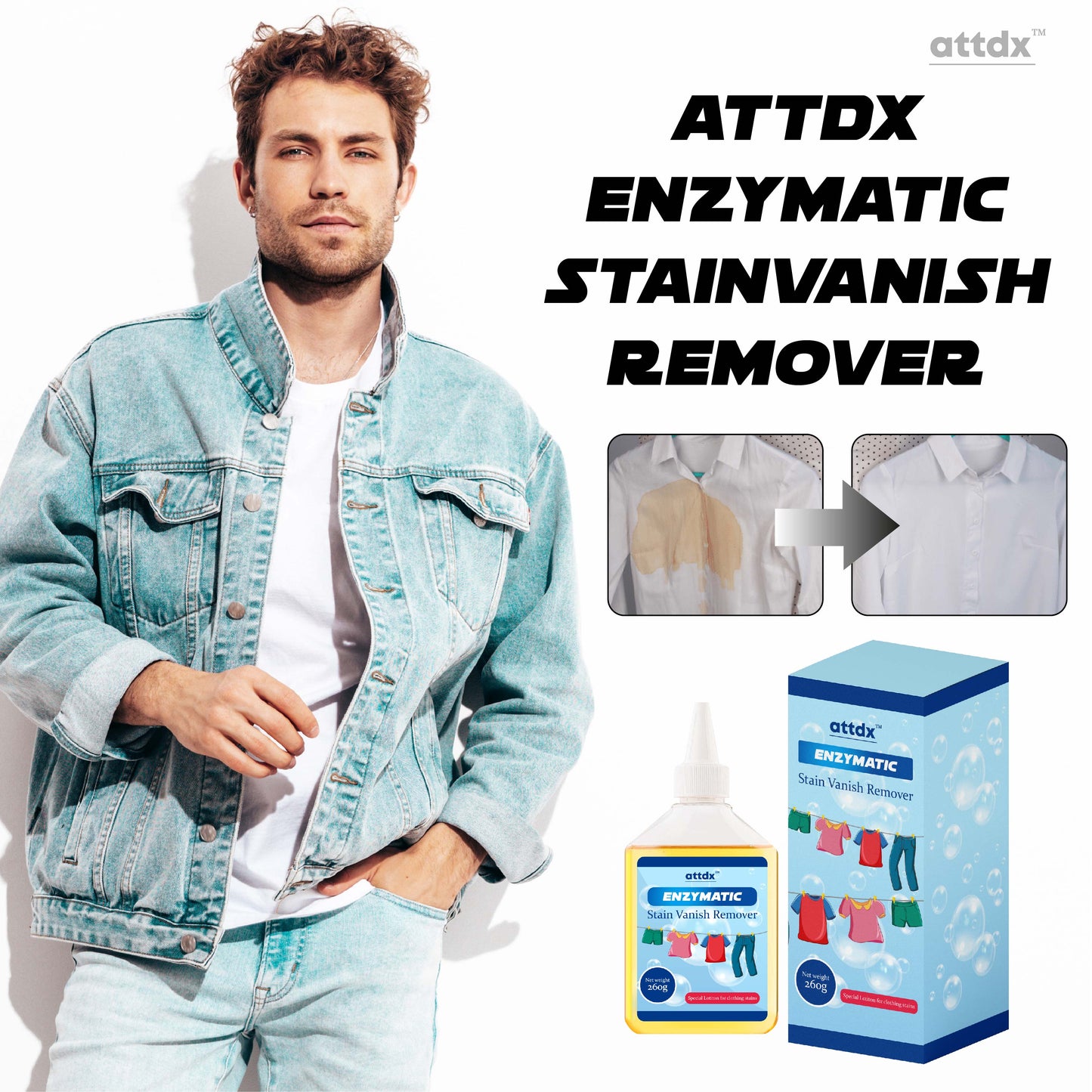 ATTDX™ Enzymatic StainVanish Remover