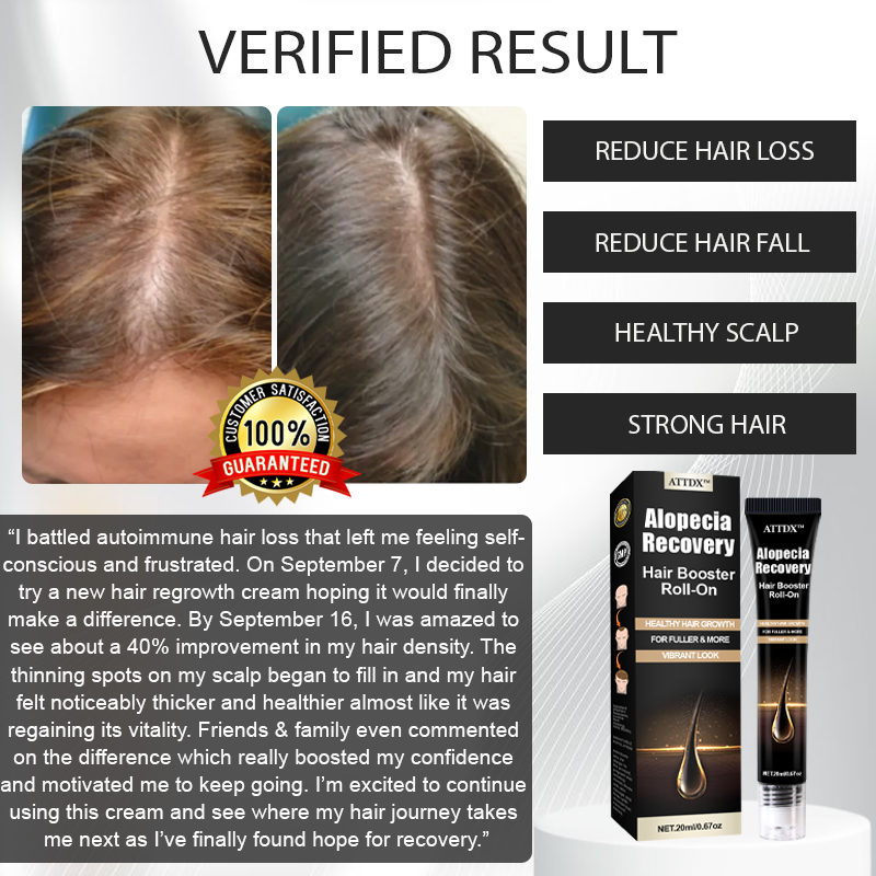 ATTDX™ Alopecia Recovery Hair Booster Roll-On