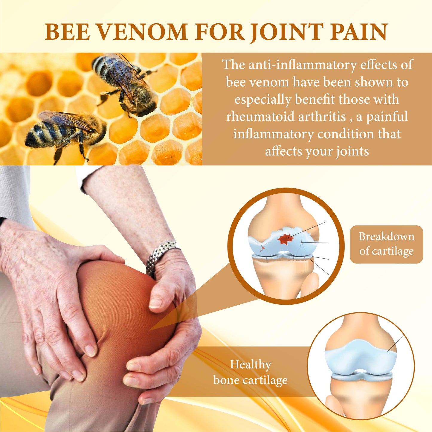 Bee Venom UricEase JointRelief Cream