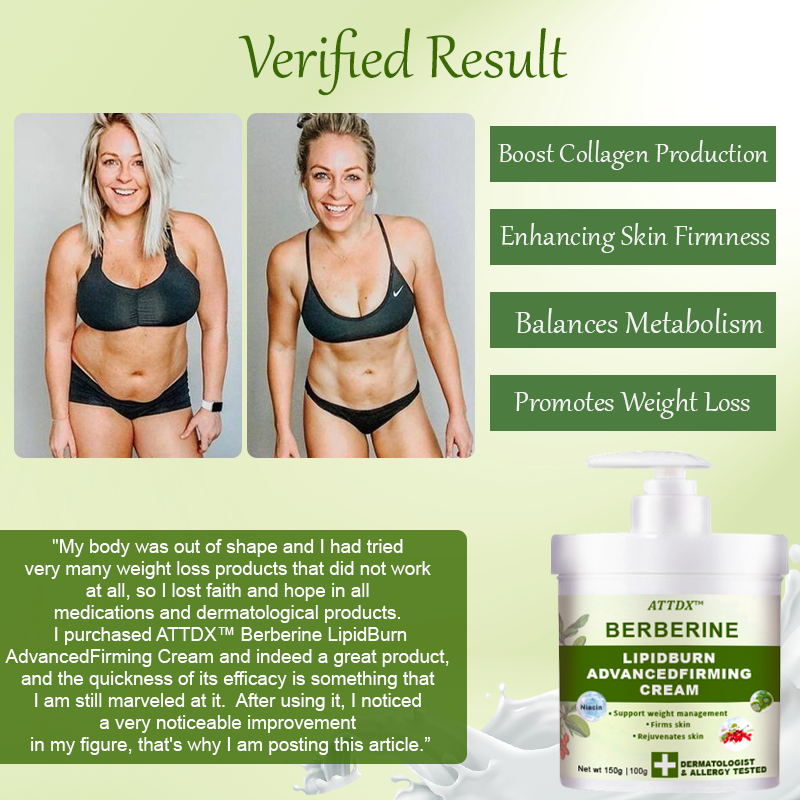 ATTDX™ Berberine LipidBurn AdvancedFirming Cream