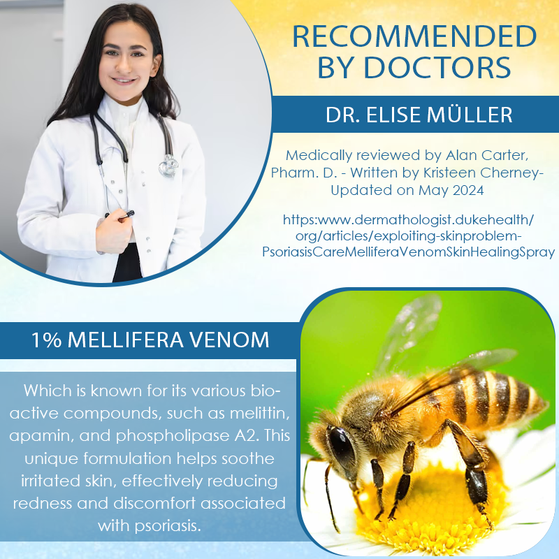 ATTDX™ PsoriasisCare Mellifera Venom Skin Healing Spray