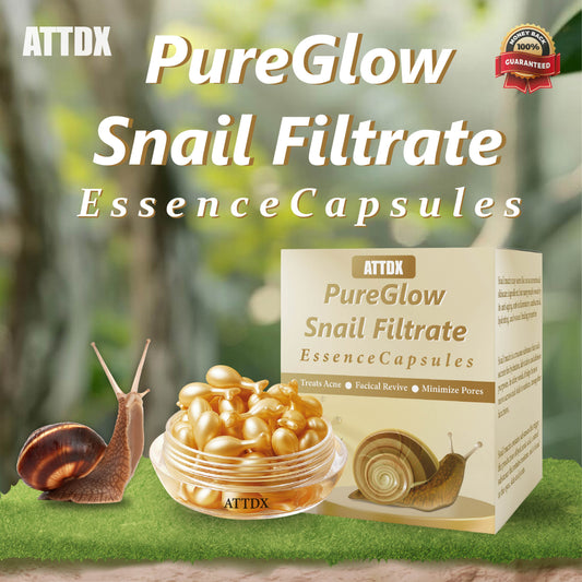 PureGlow Snail Filtrate Essence Capsules