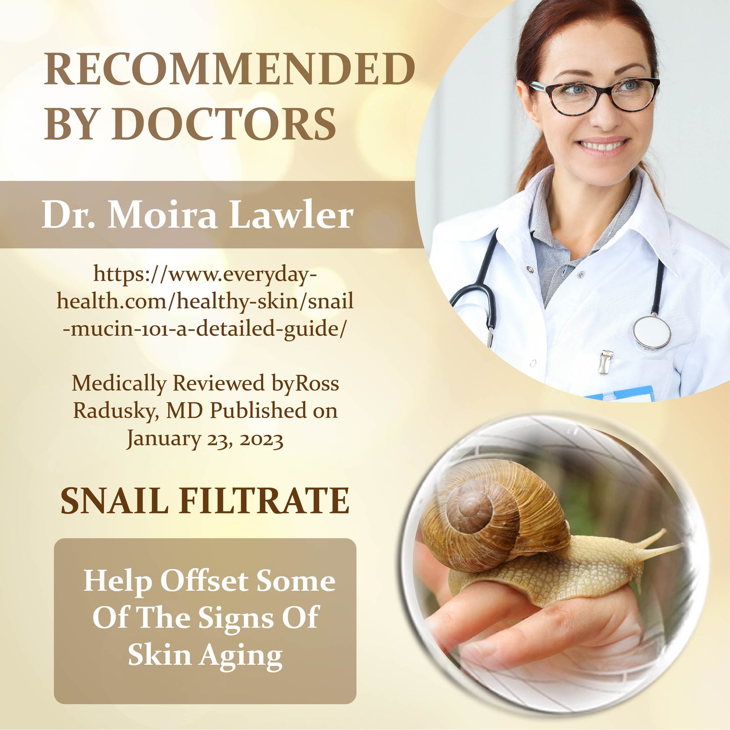 PureGlow Snail Filtrate Essence Capsules