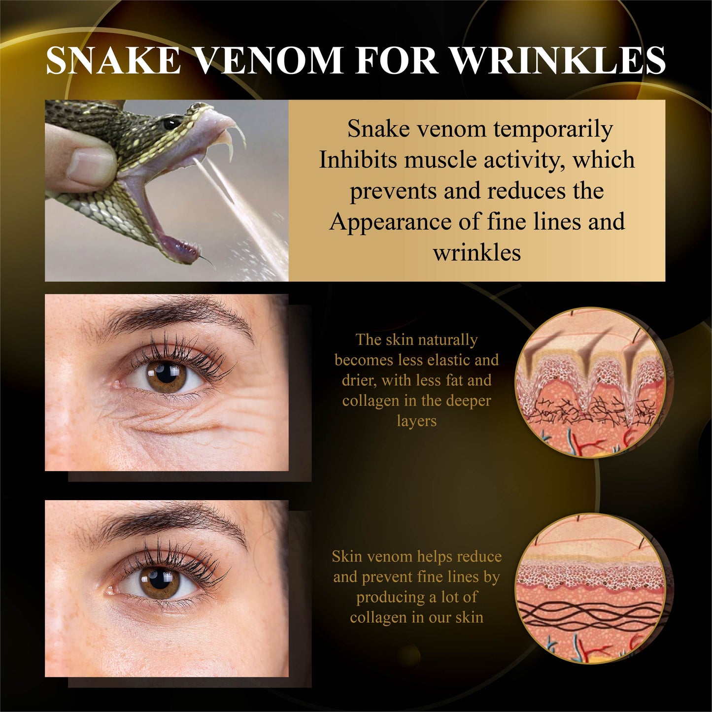 Snake Venom SmoothLift TightenBoost Cream