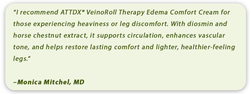 ATTDX VeinoRoll Therapy Edema Comfort Cream abi07