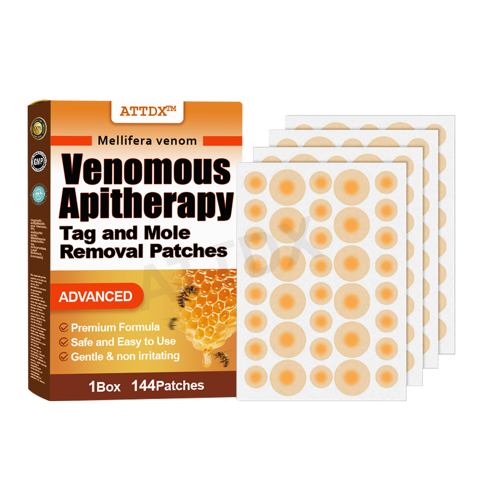 ATTDX™ Venomous Apitherapy Tag and Mole Removal Patches