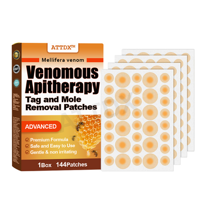 ATTDX™ Venomous Apitherapy Tag and Mole Removal Patches