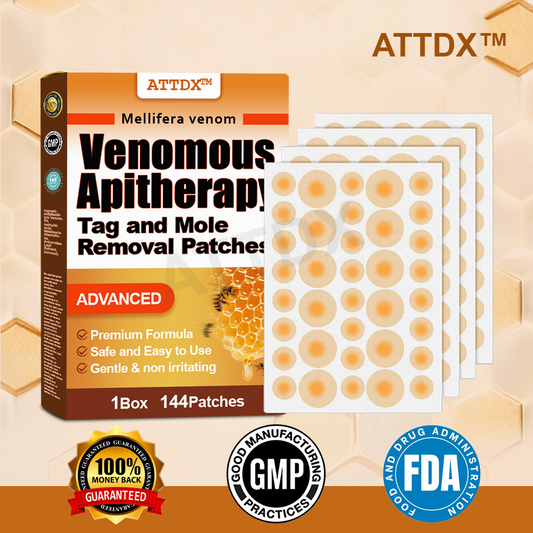 ATTDX™ Venomous Apitherapy Tag and Mole Removal Patches