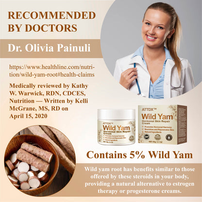 ATTDX™ Wild Yam Hormonal Skin Repair Cream