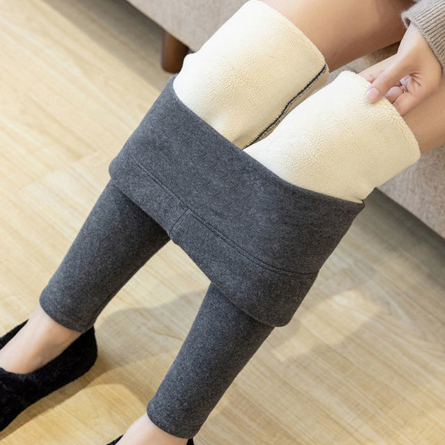 Warm Plush Cozy Fit Winter Leggings