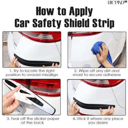 RICPIND Anti Collision Car Bumper SafetyShield Strip