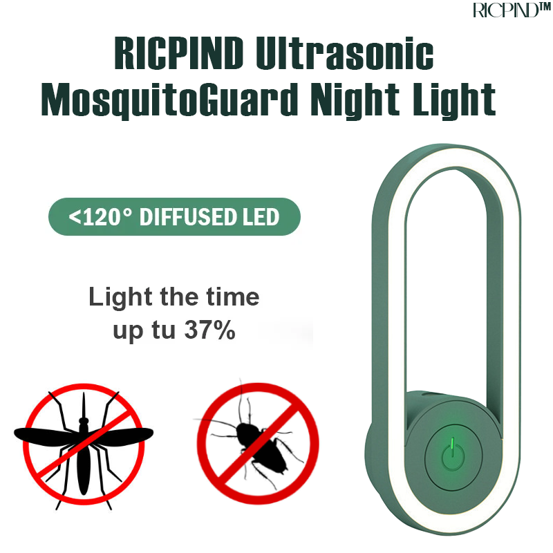 Ultrasonic MosquitoGuard Night Light