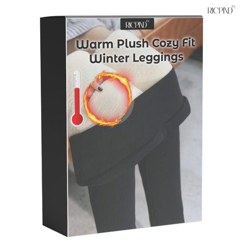 Warm Plush Cozy Fit Winter Leggings