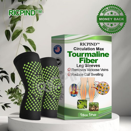 RICPIND™ Circulation Max Tourmaline Fiber Leg Sleeves