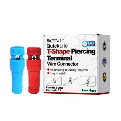 RICPIND™ QuickLite T-Shape Piercing Terminal Wire Connector