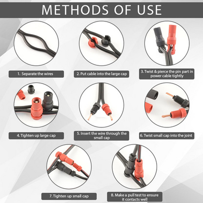 RICPIND™ QuickLite T-Shape Piercing Terminal Wire Connector