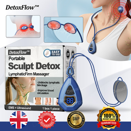 DetoxFlow™ Portable SculptDetox LymphaticFirm Massager