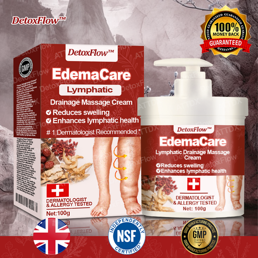 DetoxFlow™ EdemaCare Lymphatic Drainage Massage Cream