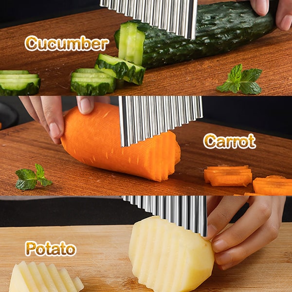 Professional Potato Crinkle Cutter 